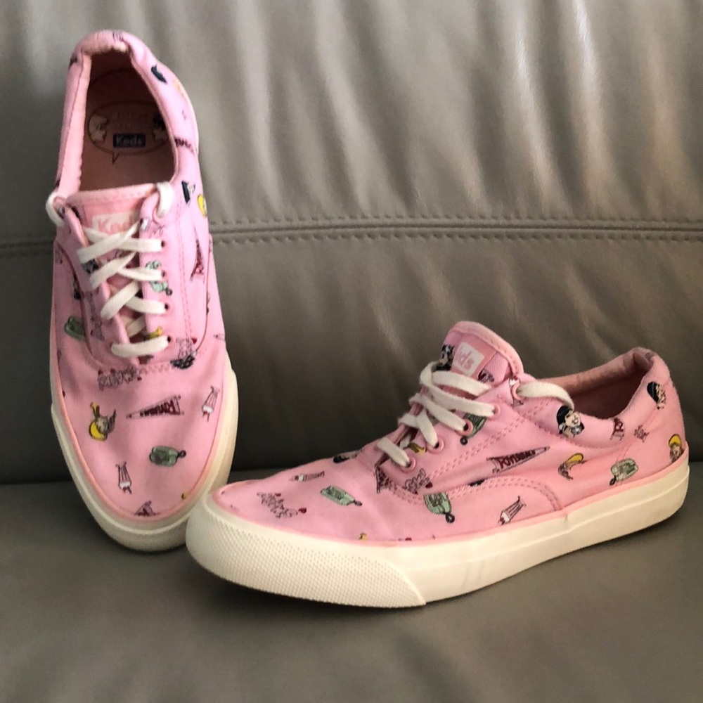 Betty & Veronica Keds Comic Sneakers size 7